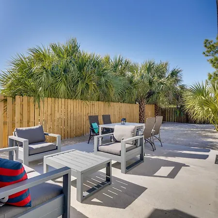 Panama City Beach House With Patio, Walk To Ocean